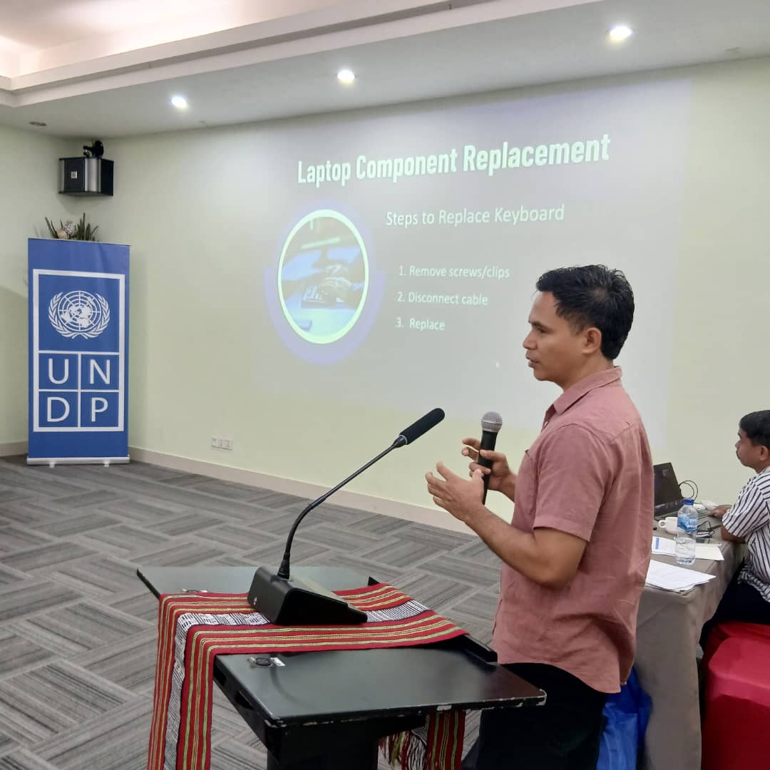 IT Capacity Building for MoE Staff – UNDP Pacific Green Transformation Project